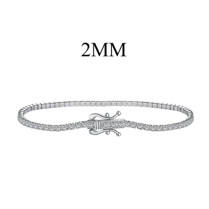 Angela Jewelry]Radiant Colorful Round Cut Party Bracelet