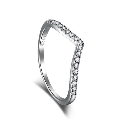 Angela Jewelry]Elaborate Tennis Band Ring