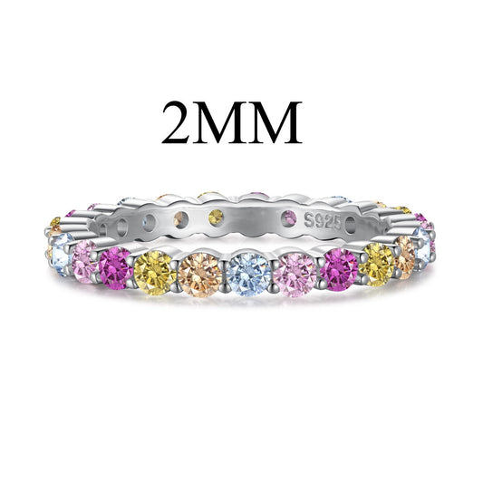 Angela Jewelry]Dazzling Resplendent Round Cut Party Ring
