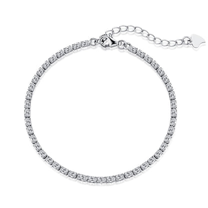Angela Jewelry]Elegant Emerald Cut Daily Bracelet
