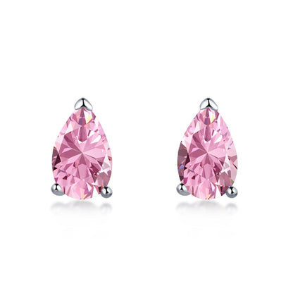 Angela Jewelry]Ornate Water Drop Shape Earrings