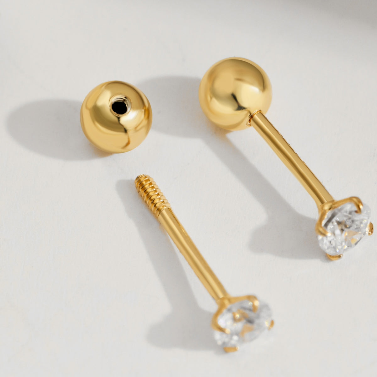 Angela Jewelry]Unique U-Shaped Ear Bone Earrings