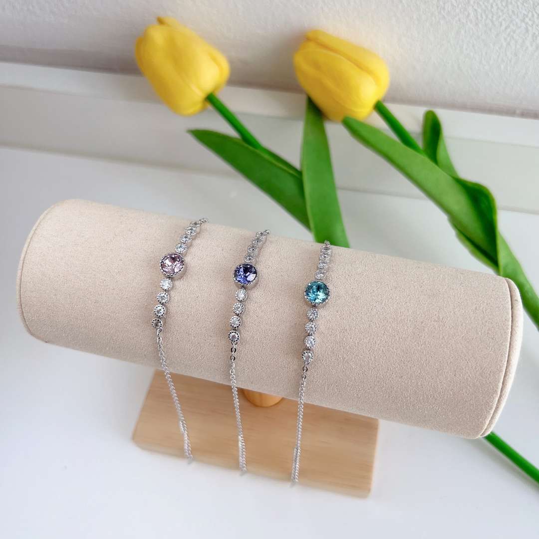 Angela Jewelry]Luxurious Heart Of The Ocean Bracelet