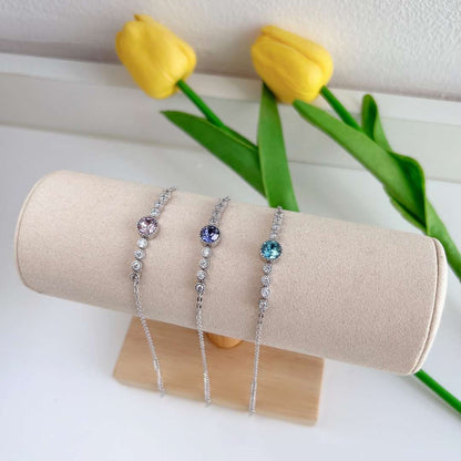 Angela Jewelry]Luxurious Heart Of The Ocean Bracelet