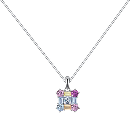 Angela Jewelry]Gorgeous Multi Colorful Necklace