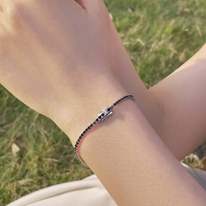 Angela Jewelry]Radiant Colorful Round Cut Party Bracelet