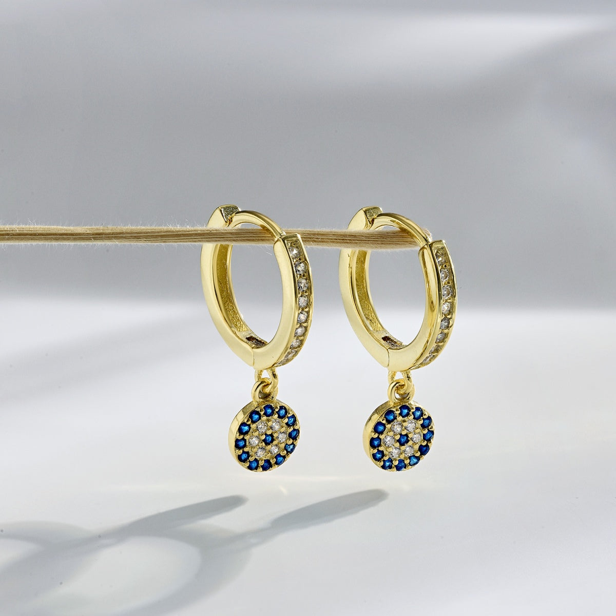 Angela Jewelry]Unique Devil Eye Earrings