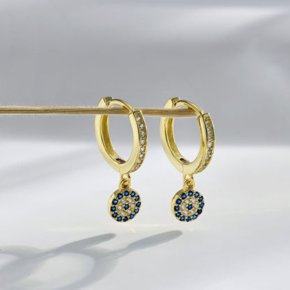 Angela Jewelry]Unique Devil Eye Earrings