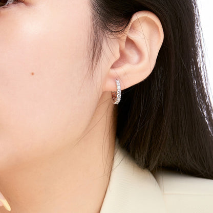 Angela Jewelry]Radiant Colorful Round Cut Earrings