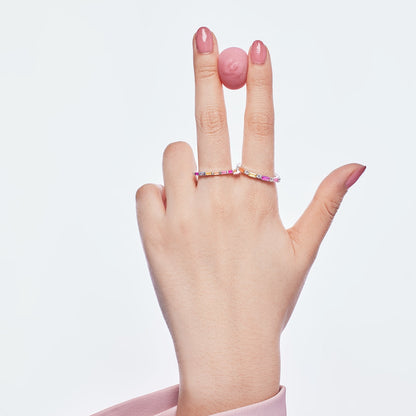 Angela Jewelry]Lively In Shades Elegant Radiant Cut Daily Ring