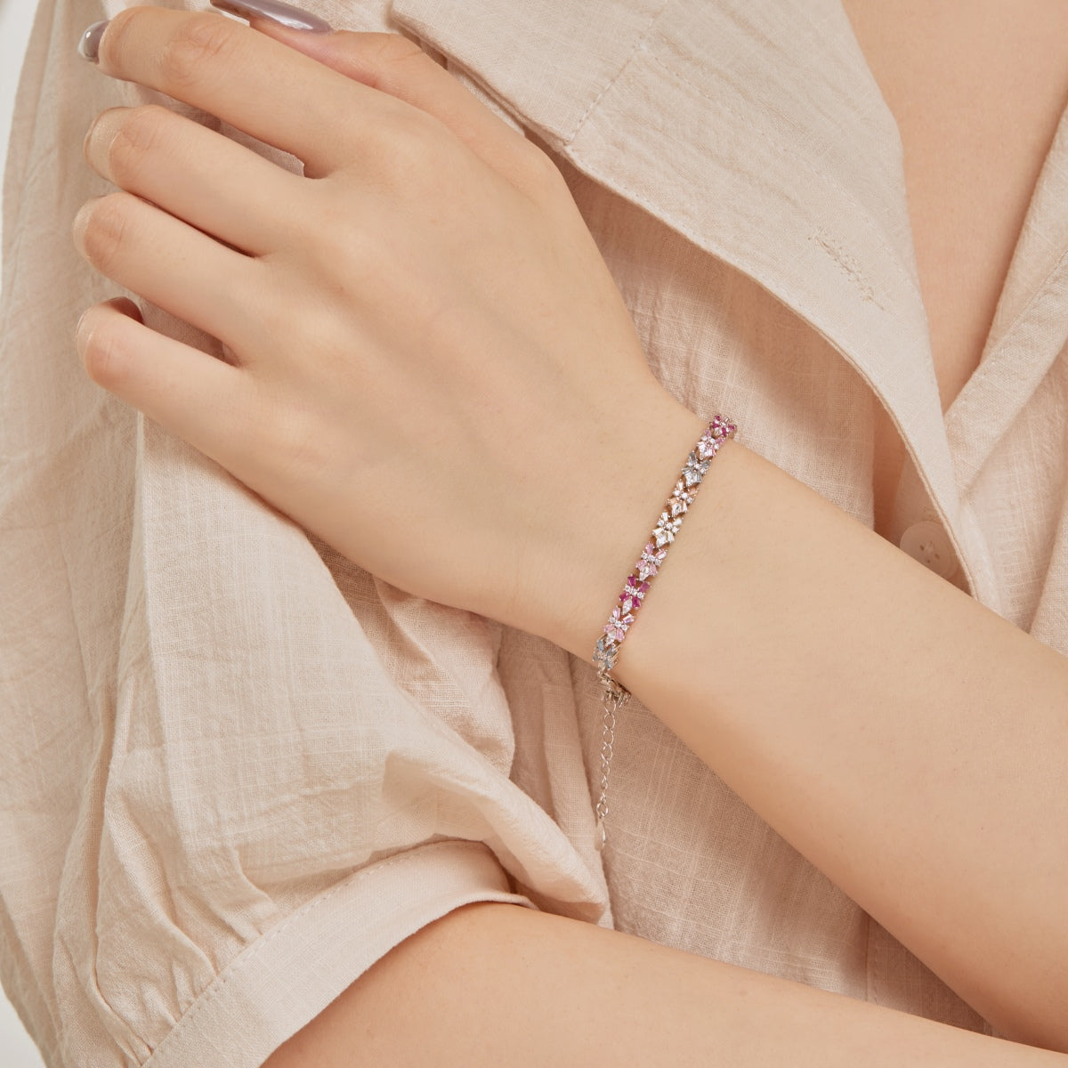 Angela Jewelry]Unique Colorful Butterfly Shape Party Bracelet