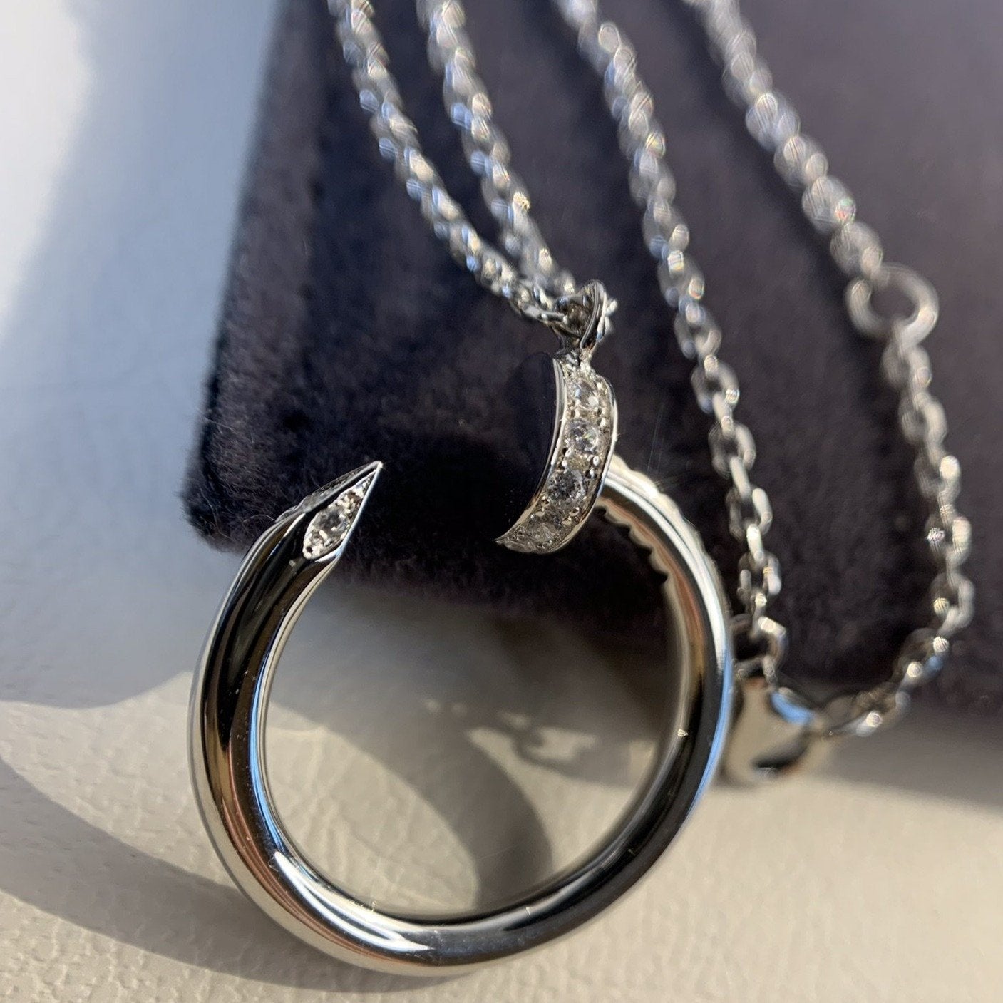 [Angela Jewellery]JUSTE NECKLACE SILVER