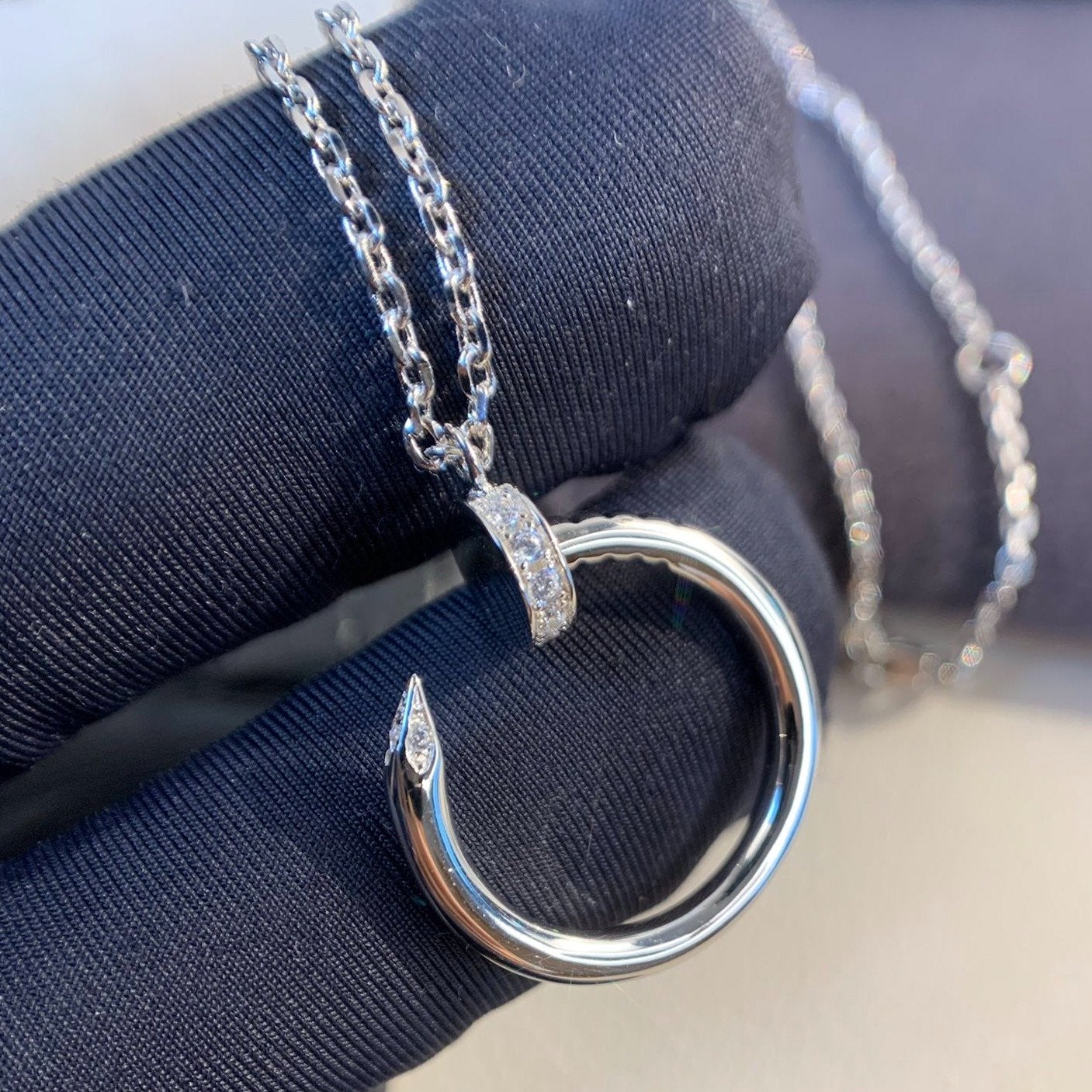 [Angela Jewellery]JUSTE NECKLACE SILVER