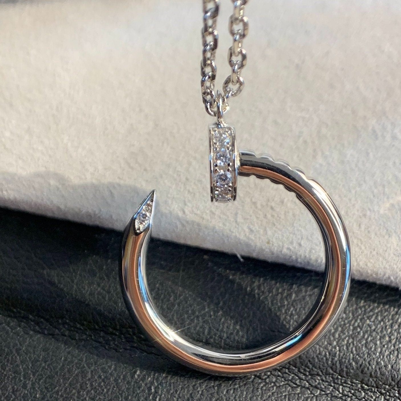 [Angela Jewellery]JUSTE NECKLACE SILVER