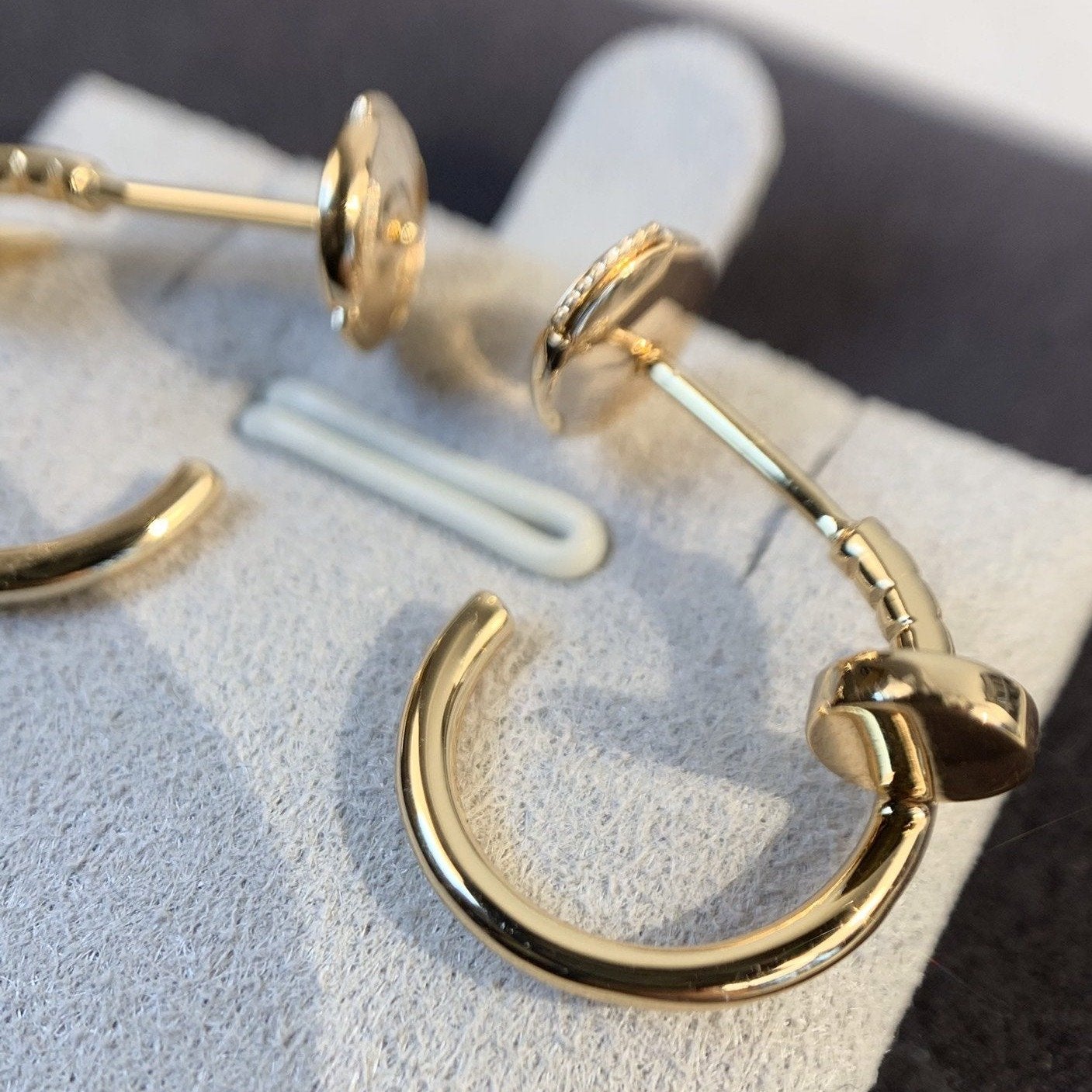 [Angela Jewellery]JUSTE EARRINGS PINK GOLD