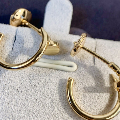 [Angela Jewellery]JUSTE EARRINGS PINK GOLD