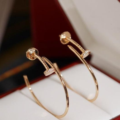 [Angela Jewellery]JUSTE EARRINGS DIAMONDS 1.8MM