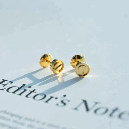 [Angela Jewellery]LOVE EARRINGS GOLD 10MM