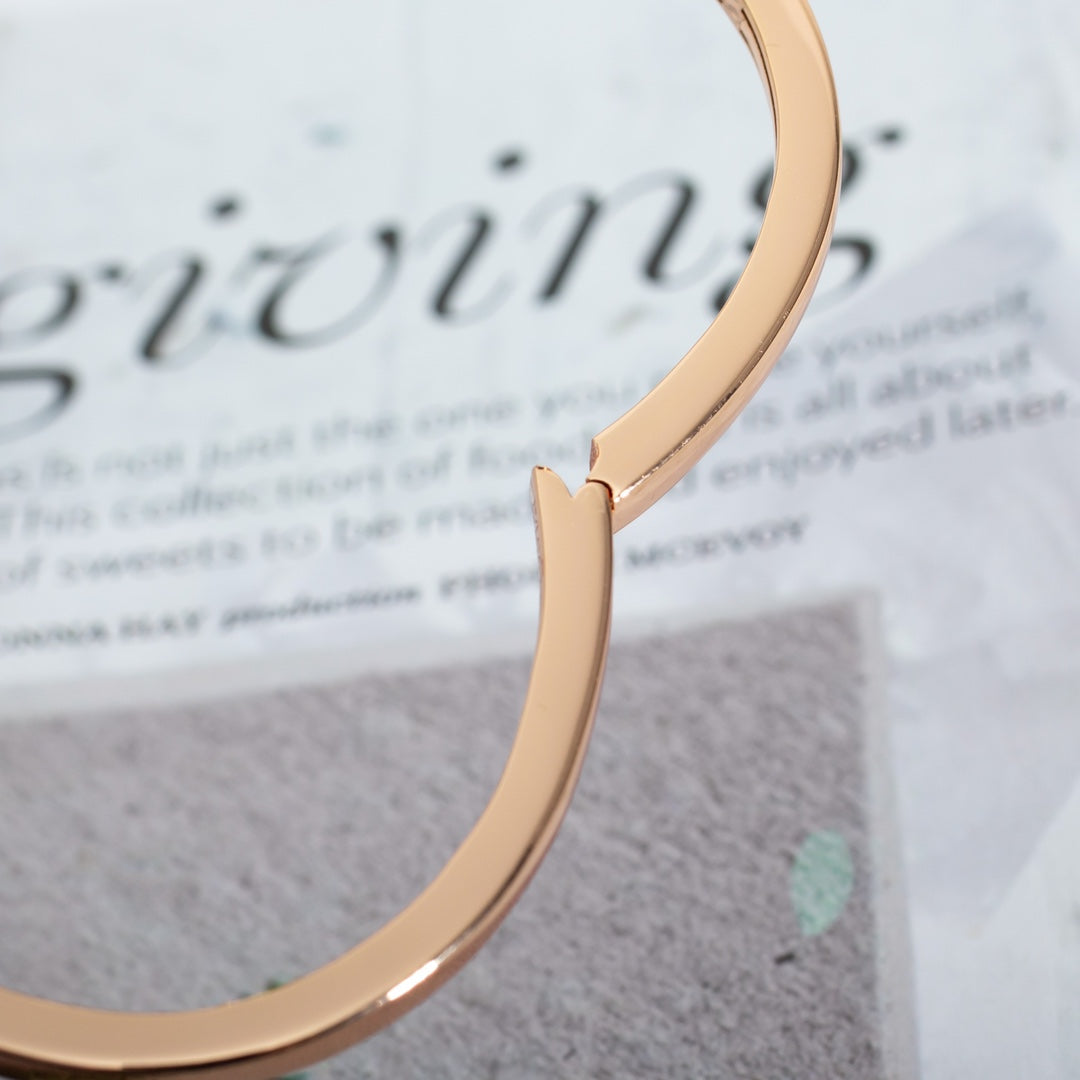 [Angela Jewellery]DREAM BRACELET OPEN PINK GOLD MOP DIAMOND