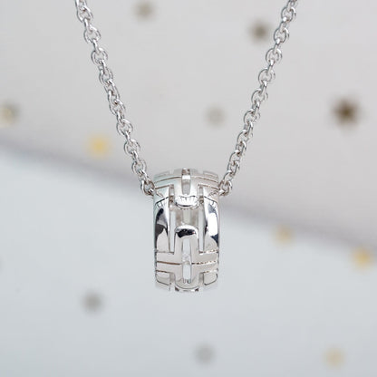 [Angela Jewellery]PARENTESI NECKLACE SILVER