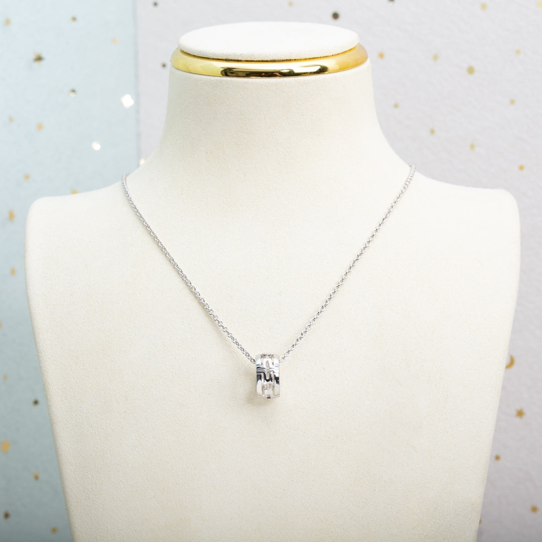[Angela Jewellery]PARENTESI NECKLACE SILVER