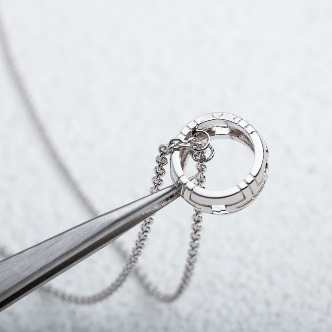 [Angela Jewellery]PARENTESI NECKLACE SILVER