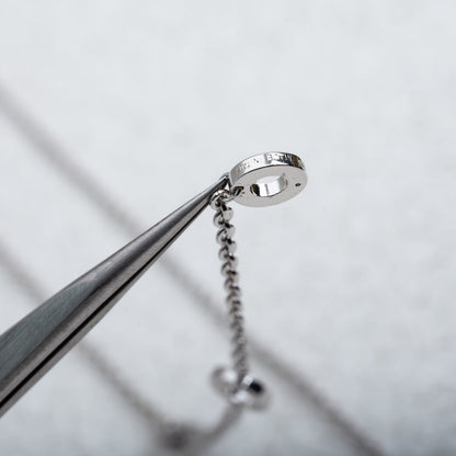 [Angela Jewellery]PARENTESI NECKLACE SILVER