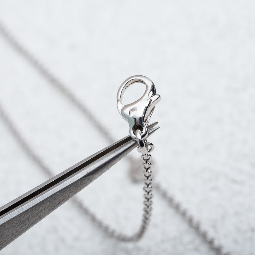 [Angela Jewellery]PARENTESI NECKLACE SILVER