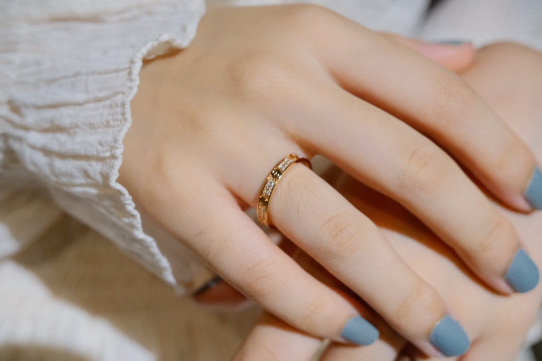 [Angela Jewellery]LOVE RING 2.65MM DIAMOND
