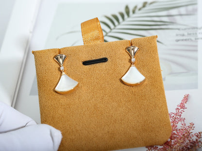 [Angela Jewellery]DREAM MOP PINK GOLD EARRINGS