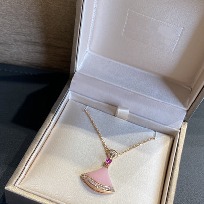 [Angela Jewellery]DREAM NECKLACE PINK OPAL