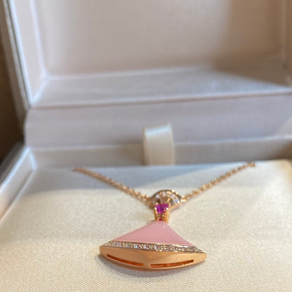 [Angela Jewellery]DREAM NECKLACE PINK OPAL