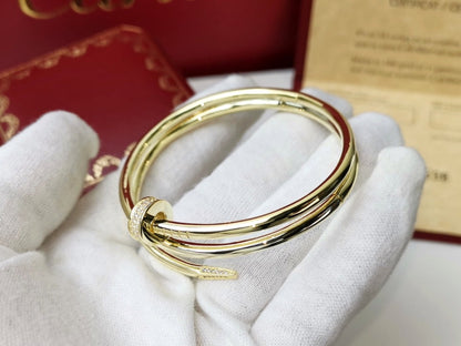 [Angela Jewellery]JUSTE BRACELET 3.5MM DOUBLE ROW DIAMOND