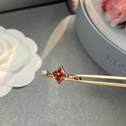 [Angela Jewellery]STAR 1 DIAMOND OPEN RING