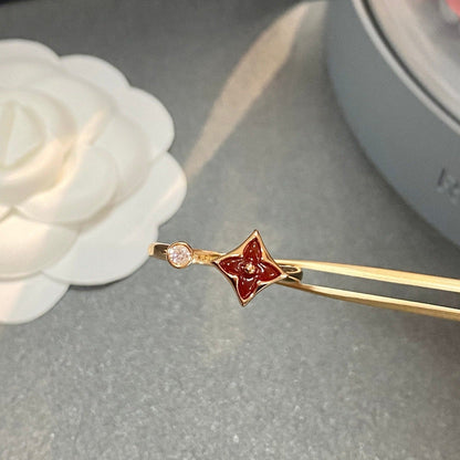 [Angela Jewellery]STAR 1 DIAMOND OPEN RING