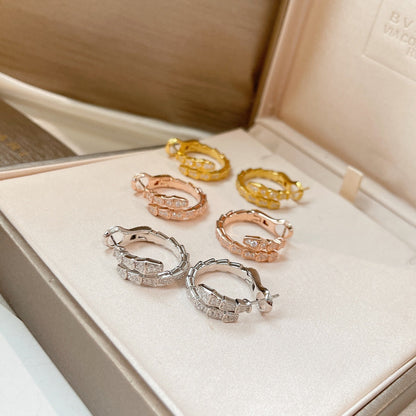 [Angela Jewellery]SERPENTI EARRINGS DIAMOND