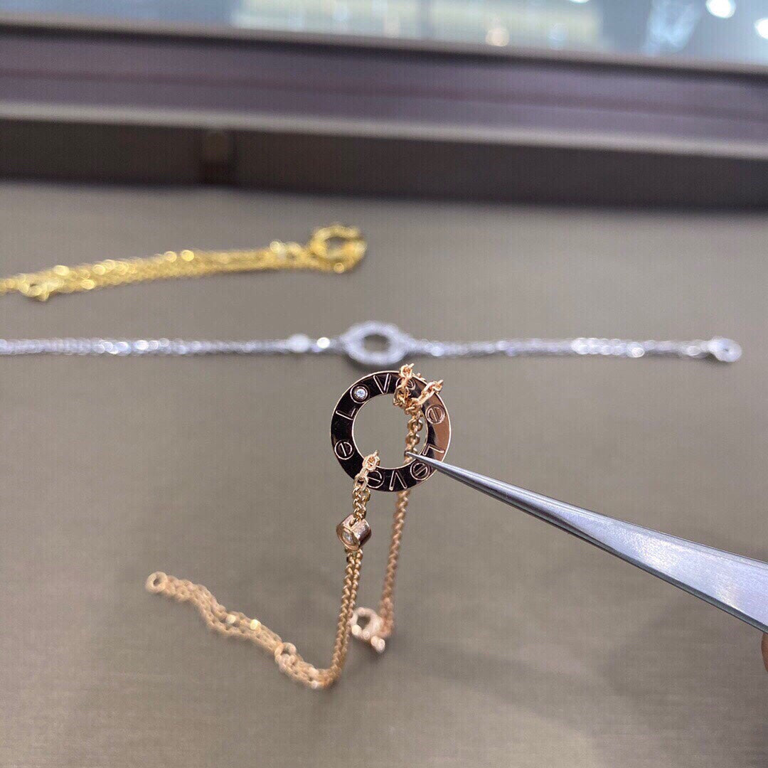 [Angela Jewellery]LOVE BRACELET 2 DIAMOND