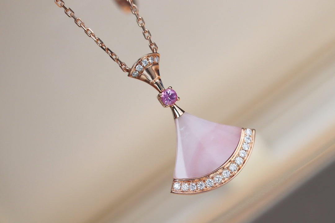 [Angela Jewellery]DREAM NECKLACE PINK MOP DIAMOND