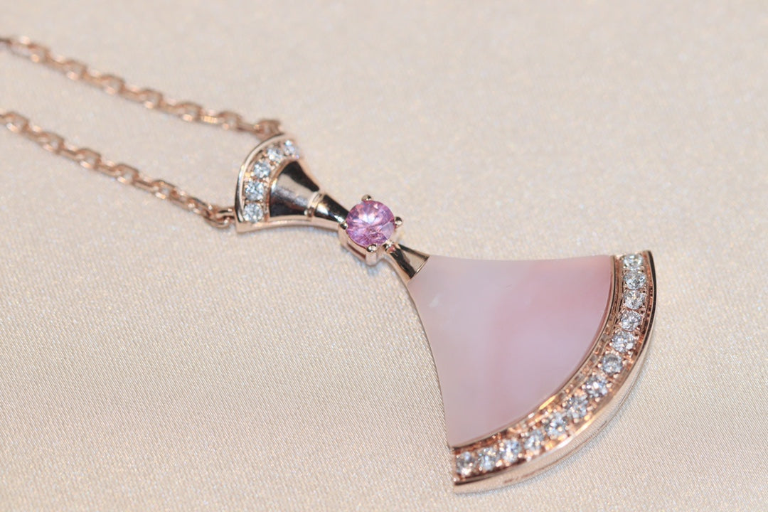 [Angela Jewellery]DREAM NECKLACE PINK MOP DIAMOND