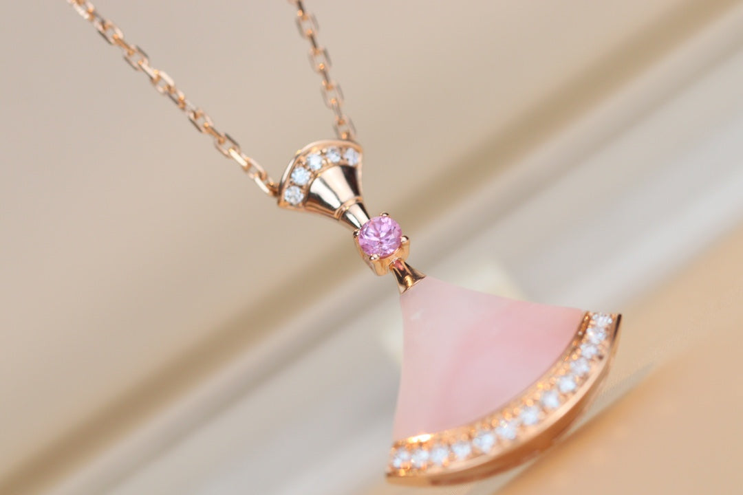 [Angela Jewellery]DREAM NECKLACE PINK MOP DIAMOND