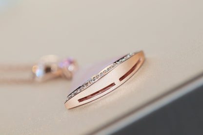 [Angela Jewellery]DREAM NECKLACE PINK MOP DIAMOND