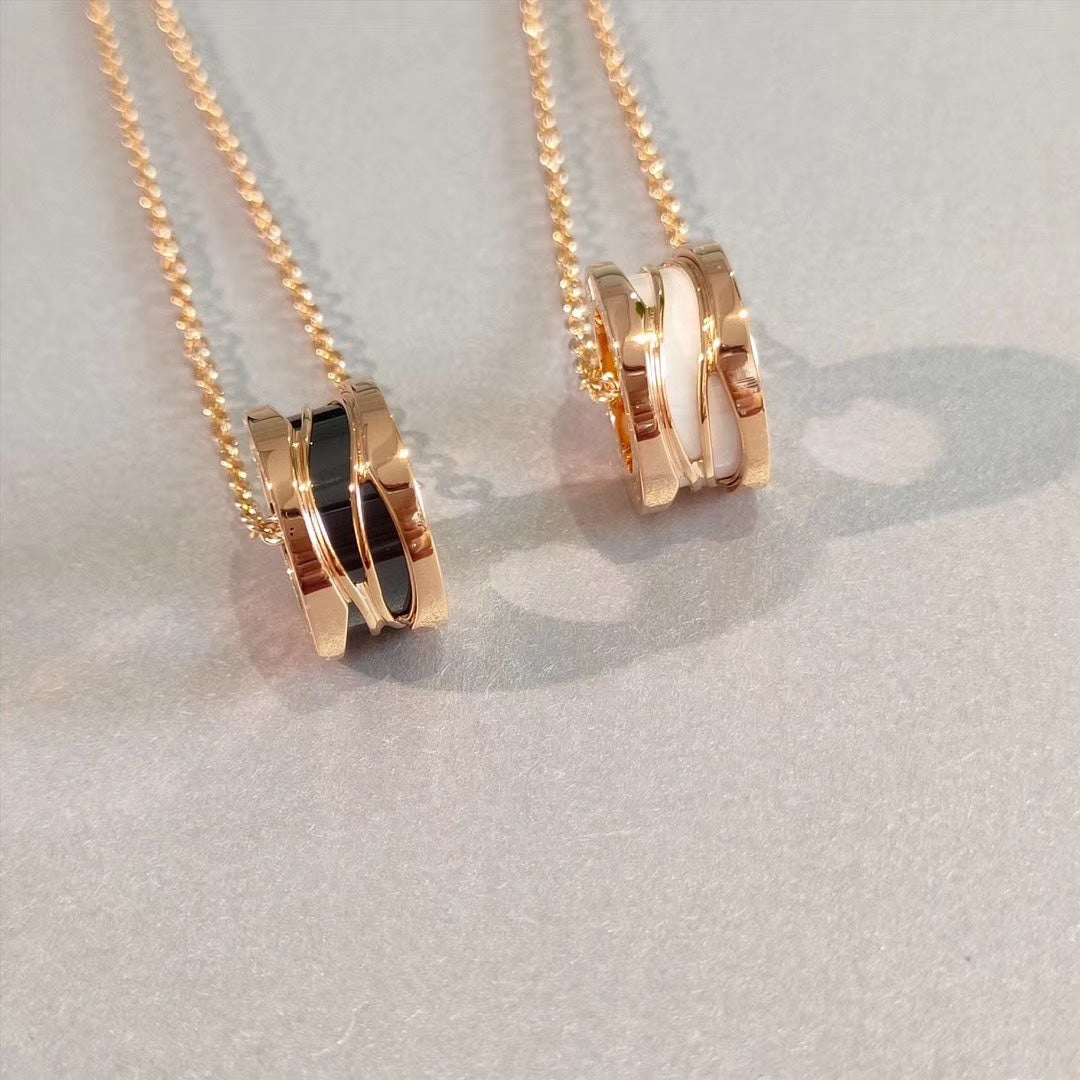 [Angela Jewellery]ZERO 1 NECKLACE PINK GOLD