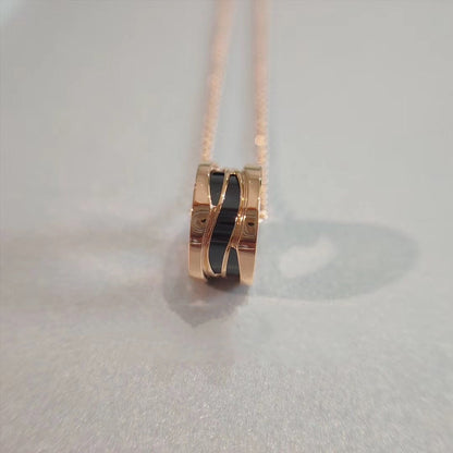 [Angela Jewellery]ZERO 1 NECKLACE PINK GOLD