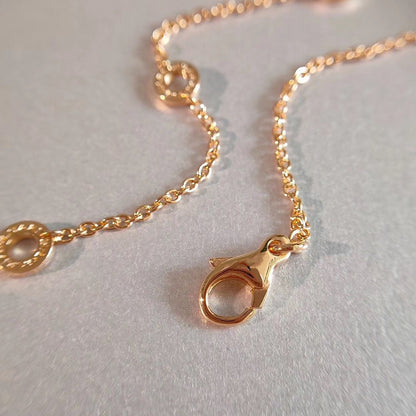 [Angela Jewellery]ZERO 1 NECKLACE PINK GOLD