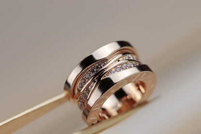 [Angela Jewellery]ZERO 1 PINK GOLD DIAMOND NECKLACE