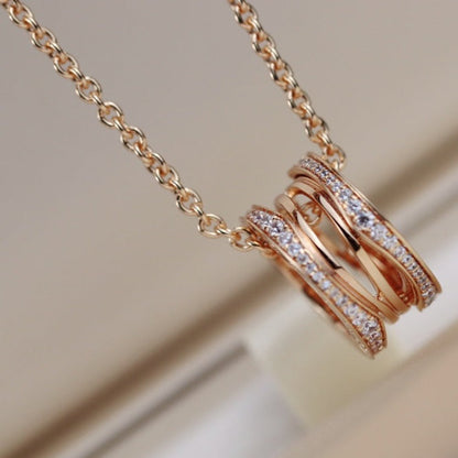 [Angela Jewellery]ZERO 1 PINK GOLD NECKLACE