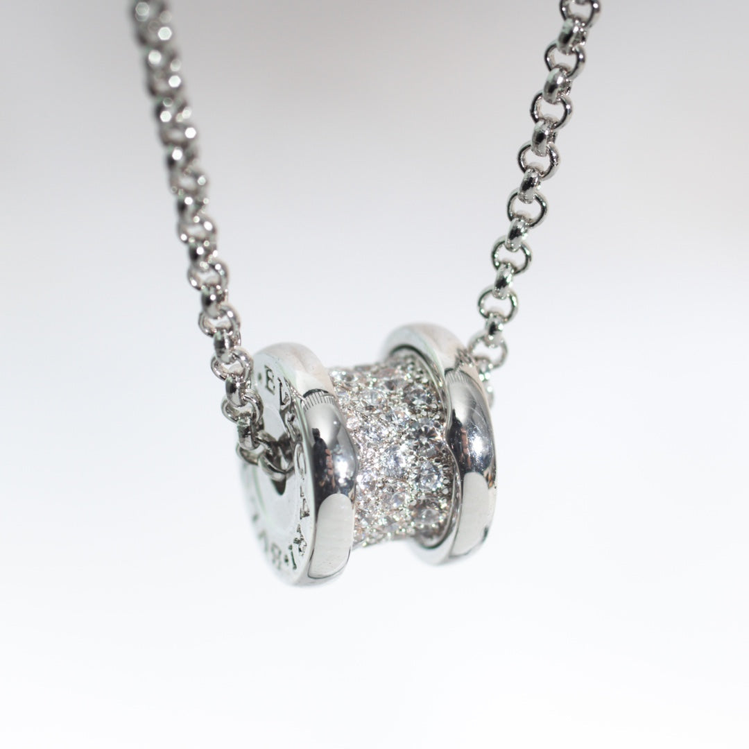 [Angela Jewellery]ZERO 1 SILVER DIAMOND NECKLACE