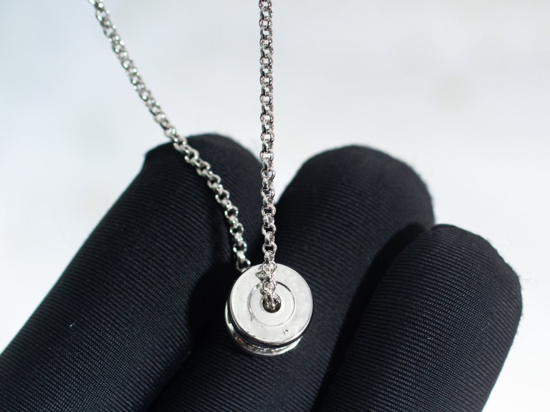 [Angela Jewellery]ZERO 1 SILVER DIAMOND NECKLACE