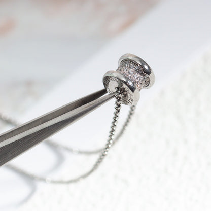 [Angela Jewellery]ZERO 1 SILVER DIAMOND NECKLACE