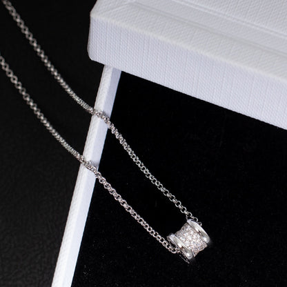 [Angela Jewellery]ZERO 1 SILVER DIAMOND NECKLACE